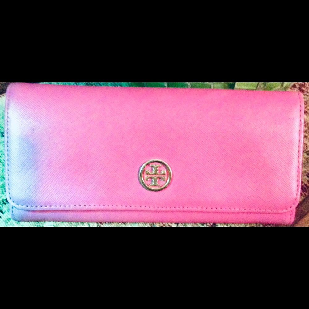 COPY - ***LIKE NEW*** TORY BURCH “TRUE” PINK WALL…